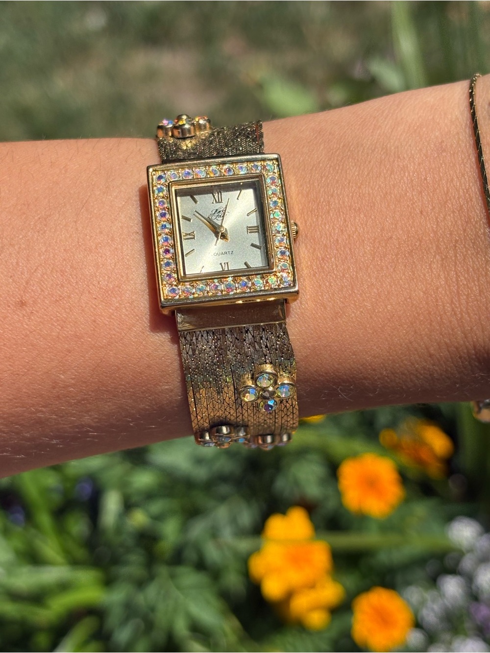 Vintage Kirk’s Folly AB Crystal Watch
